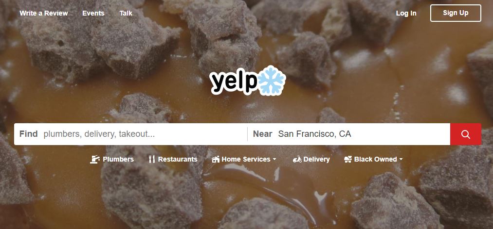 define yelp