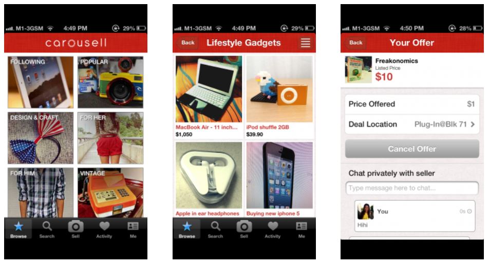 carousell how it started