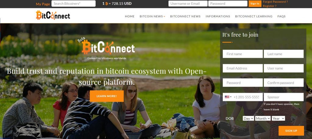 what happened to bitconnect