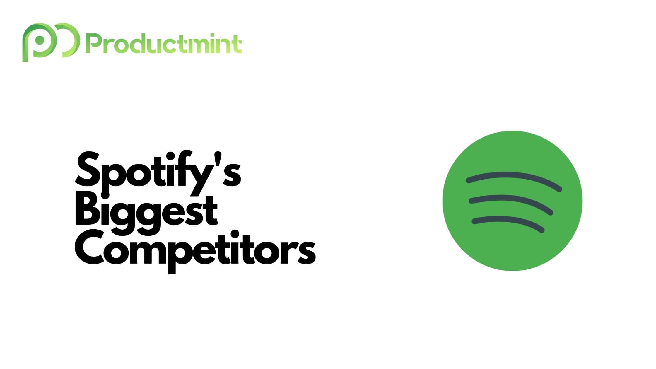 spotify competitors
