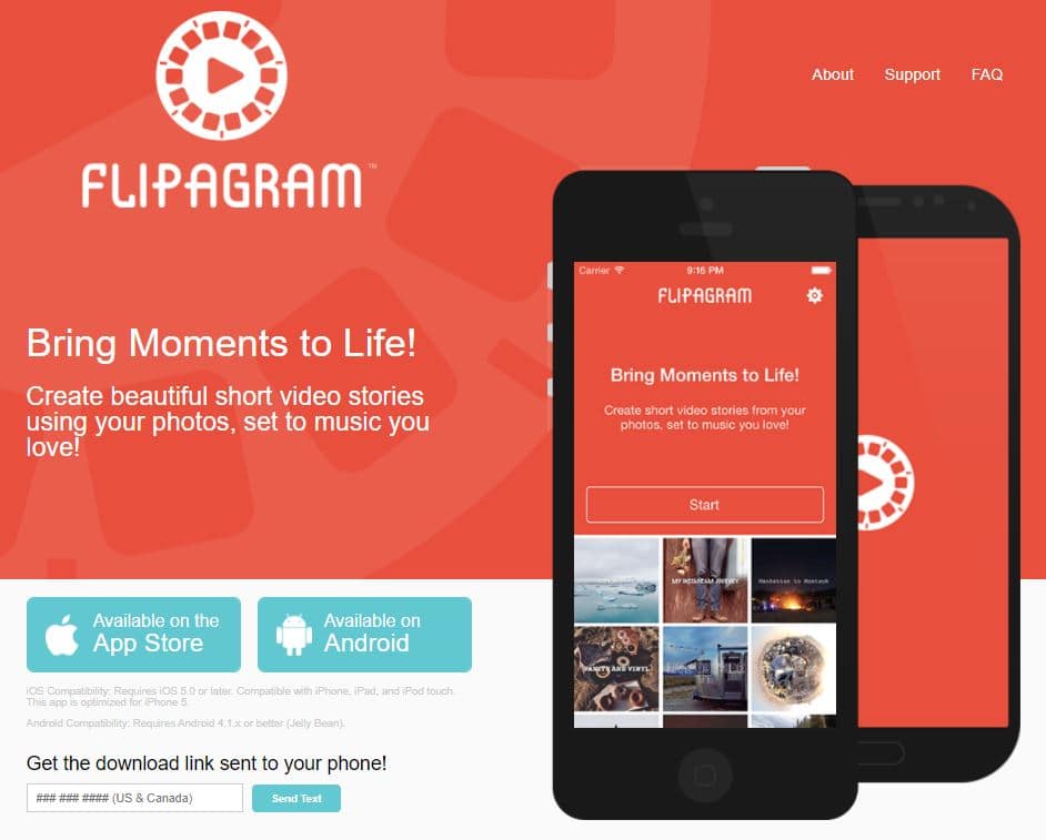 flipagram old website