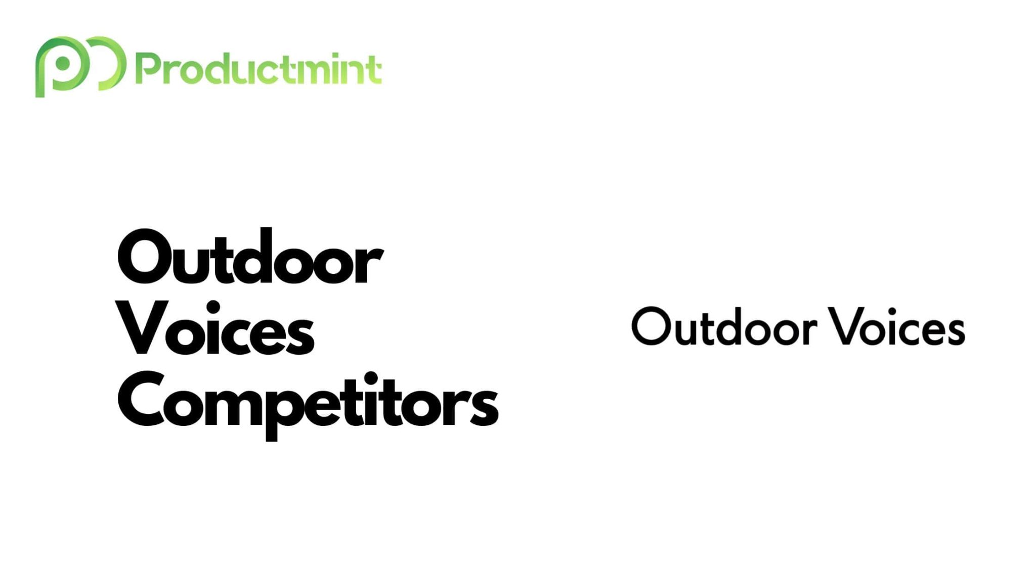 Ranking The 12 Biggest Outdoor Voices Competitors
