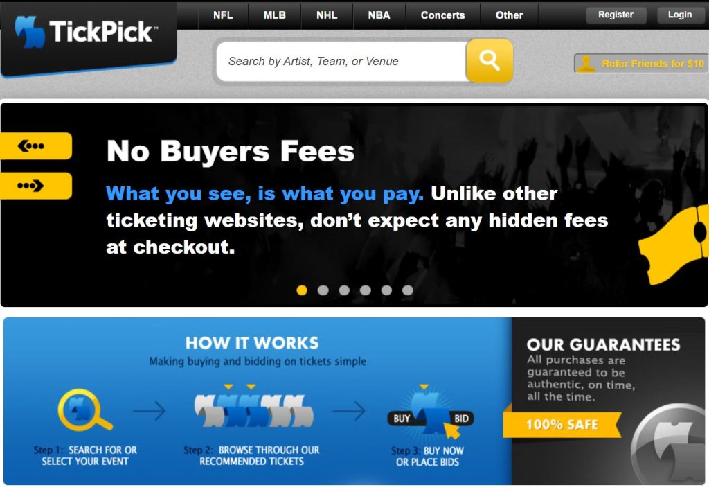 TickPick: No Fee Tickets by TickPick