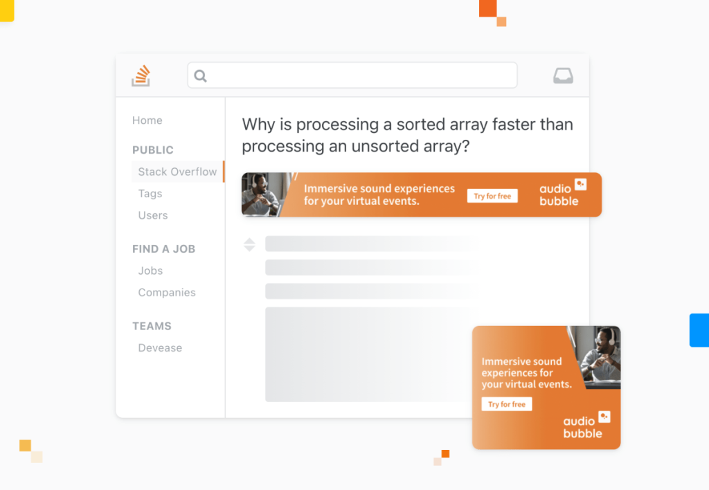 stack overflow advertising